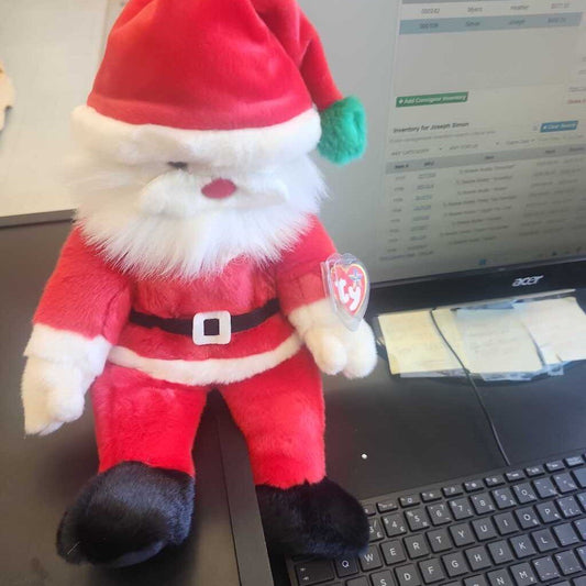 Ty Beanie Buddy " Santa"