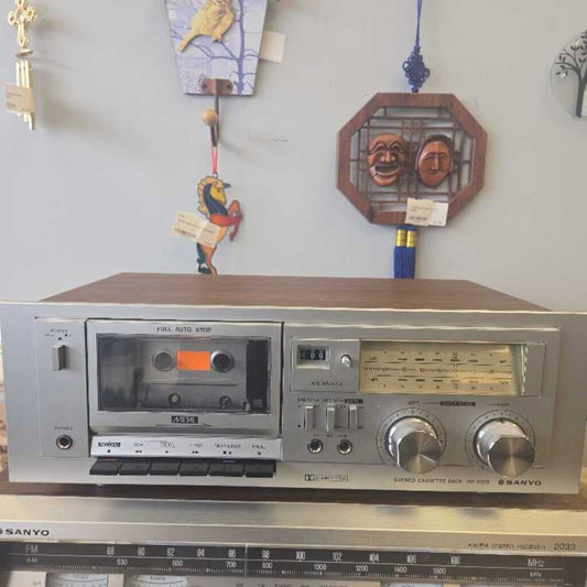 Sanyo RD-5009 Stereo Cassette Deck (Tested)