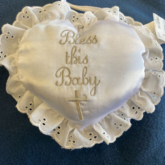 Baby Baptism Pillow