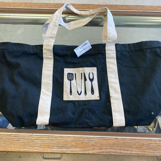 Black Cloth Barbeque Bag