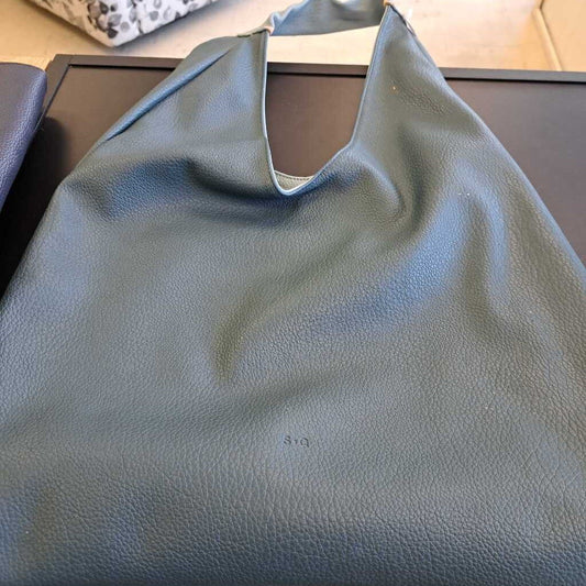 S.Q Grey Blue Purse