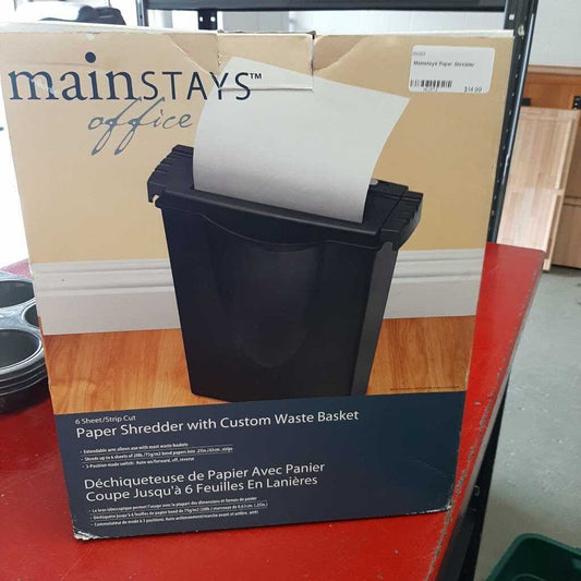 Mainstays Paper Shredder