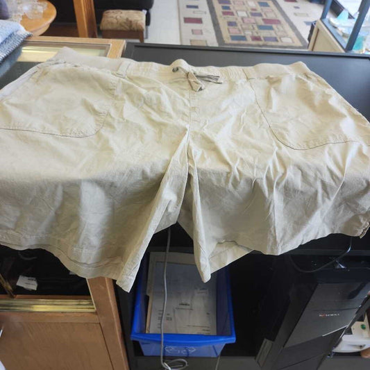 Womens Beige Shorts