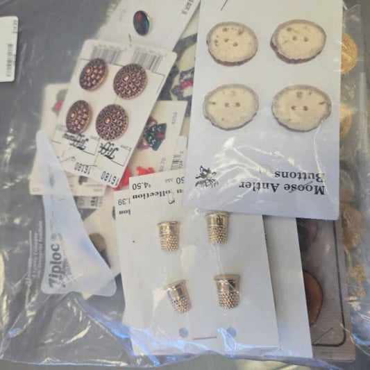 Bag Of Assorted Buttons