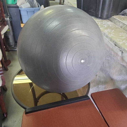 Grey Weighted Exercise Ball