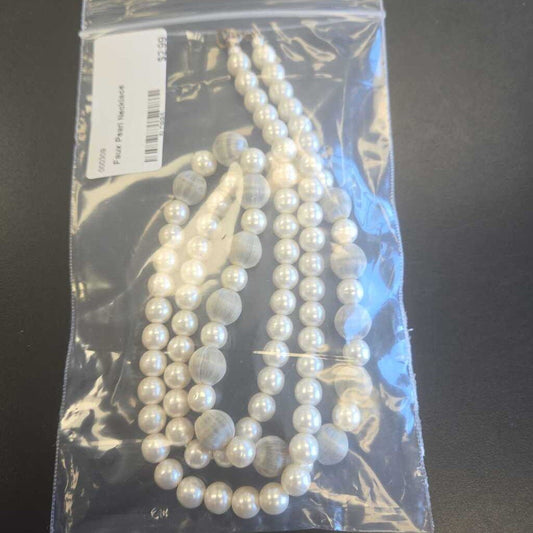 Faux Pearl Necklace