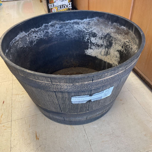 Large Barrel Planter
