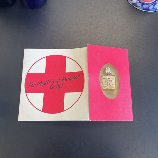 Vintage Medicinal Wiskey Collectable