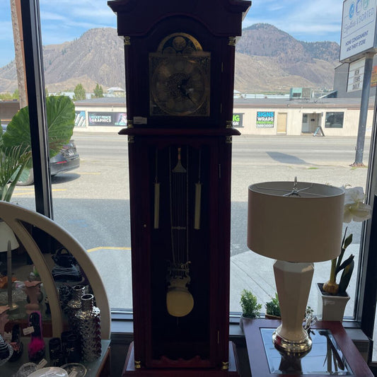 Redwood Grandfather Clock