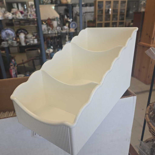 White Plastic Organizer