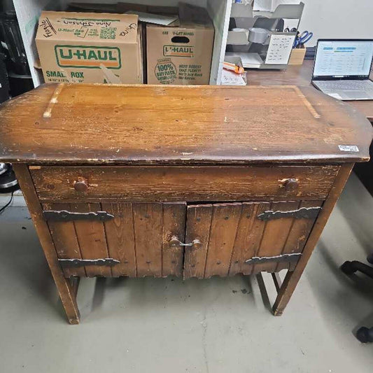 Wood Hutch - needs TLC
