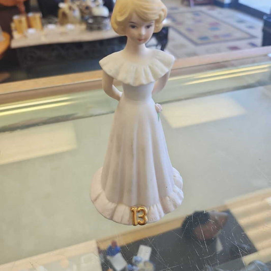 Growing up Porcelain Doll Number 13
