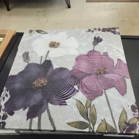 Flower Print Canvas