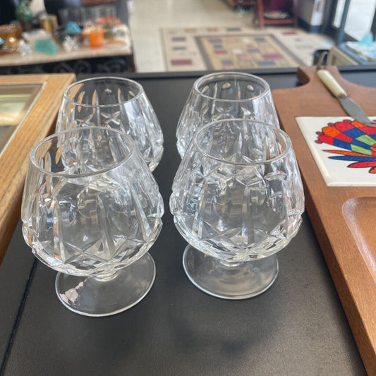 Set of 4 Brandy Glasses