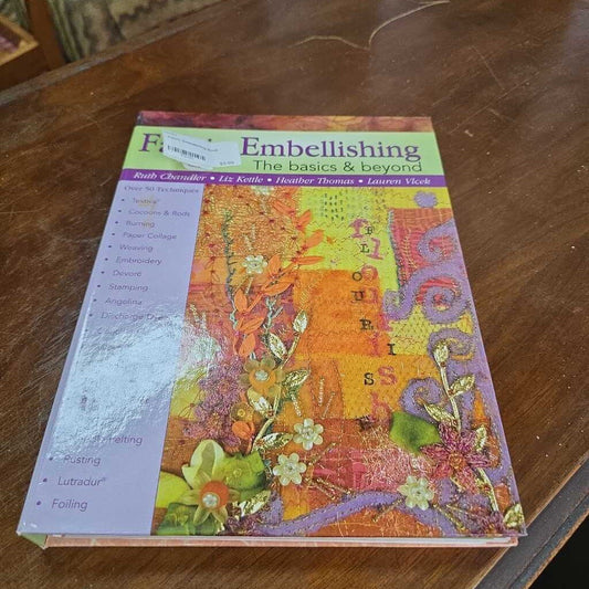 Fabric Embellishing Book