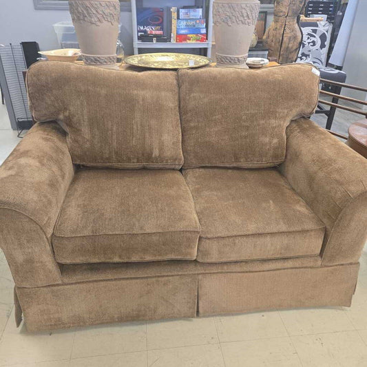 Brown Love Seat