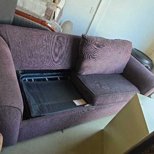 Plum Hide-A-Bed Couch