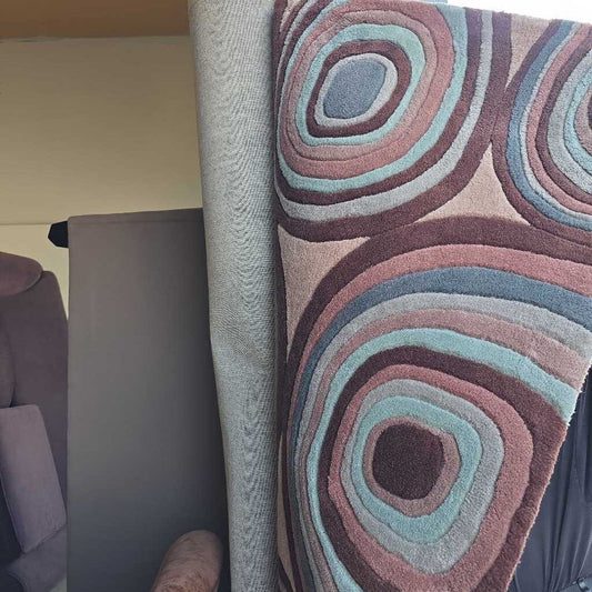 Large Circle Pattern Rug