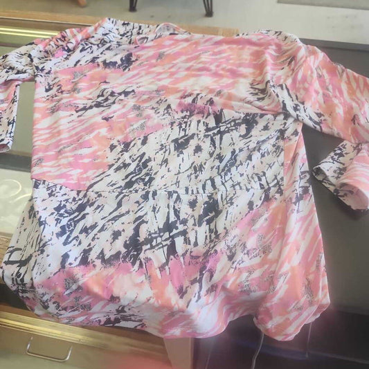 Pink/White Dress Shirt
