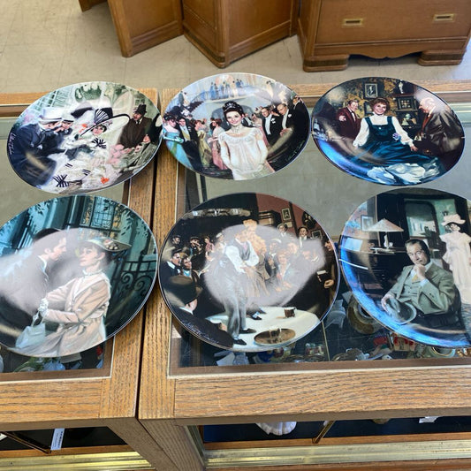 "My Fair Lady" Set Of 6 By William Chambers Decorative Plate