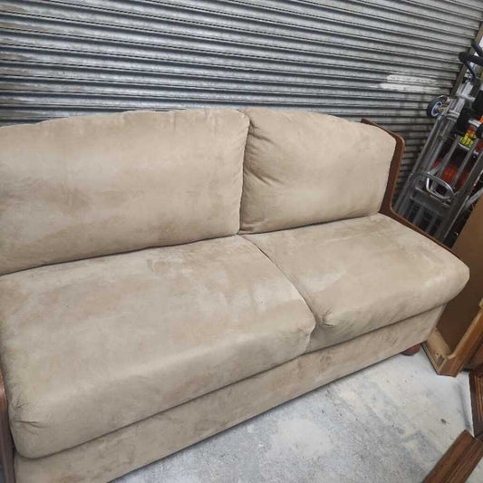 Micro Fabric Sofa Twin Bed