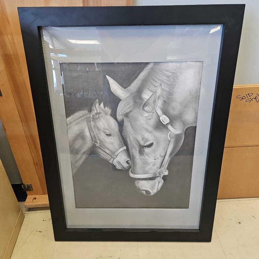 2 horses by Donna Barker