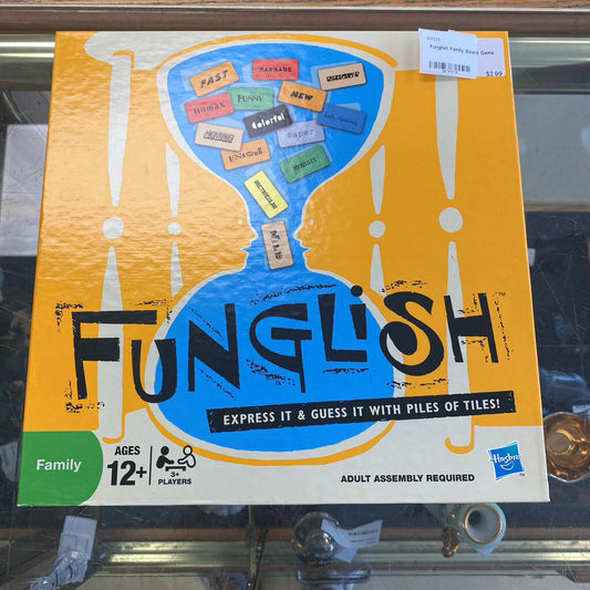 Funglish Family Board Game