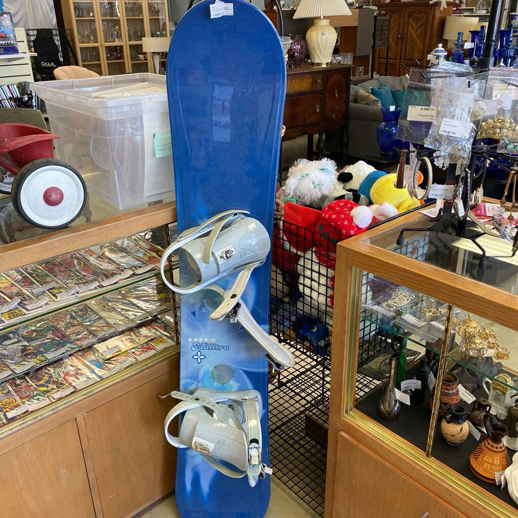 Morrow Mantra Womens Snowboard With Bindings 48