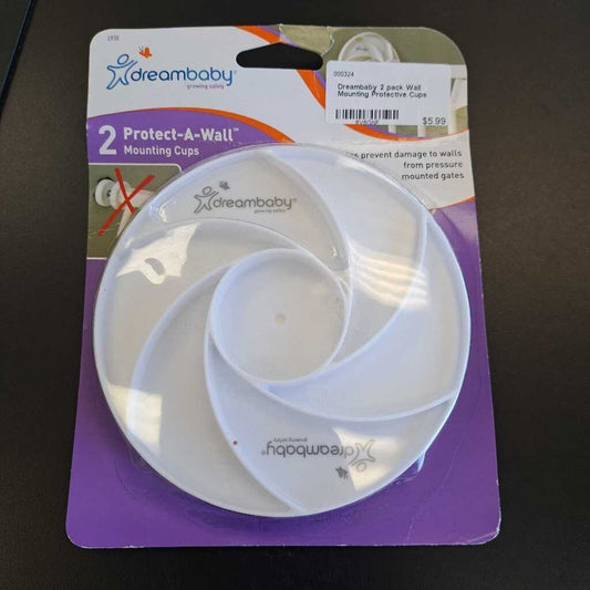 Dreambaby 2 pack Wall Mounting Protective Cups