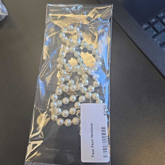 Faux Pearl Necklace