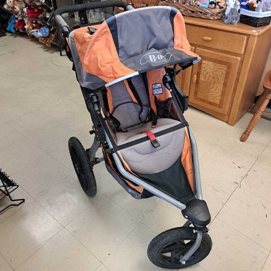 B.O.B. Sports Jogging Stroller Orange, Grey & Black