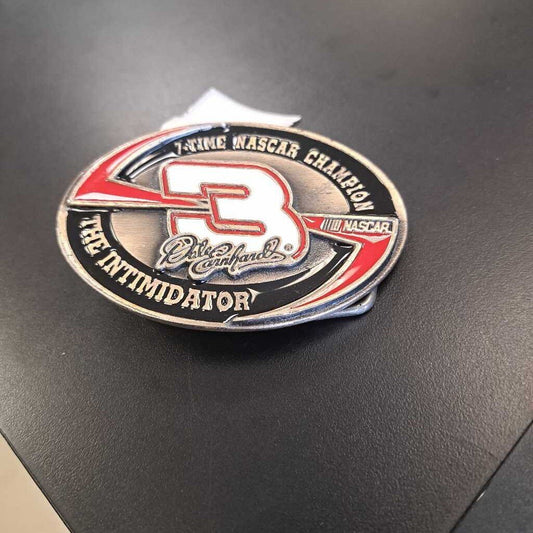 Dale earnhardt 2 Time Nascar Champion the Intimidator Metal Belt Buckle