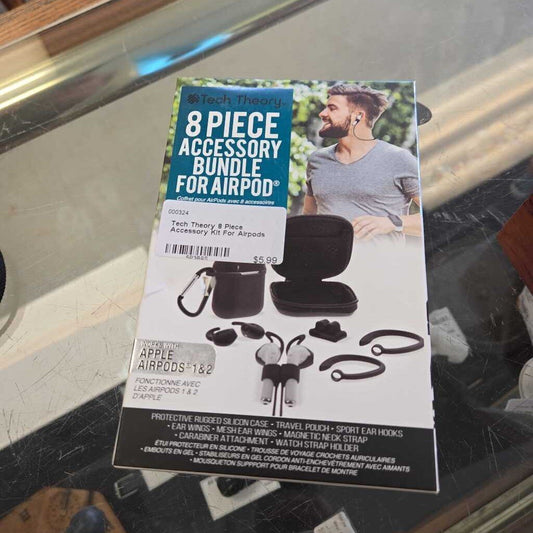 Tech Theory 8 Piece Accessory Kit For Airpods