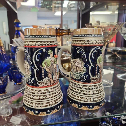 2 Ceramarte Rio Beer Steins