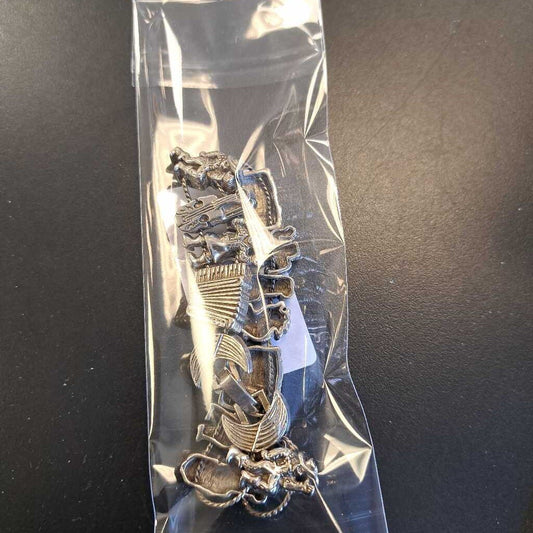 Metal Bracelet Cowboy W/ Violin