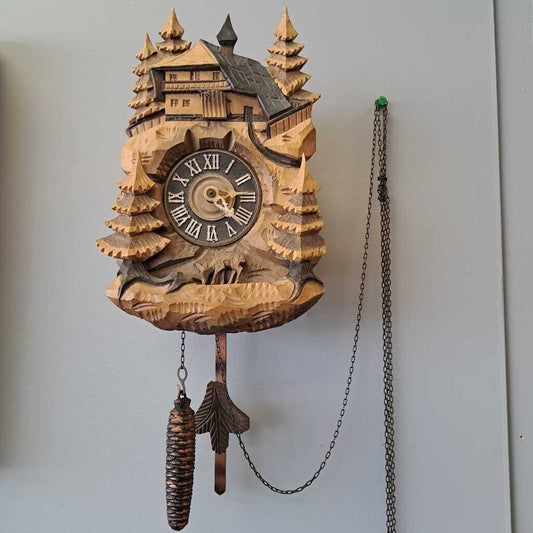 Cuckoo Clock Stoltz Am Martinstor Freiburg ( Not In Working Order)