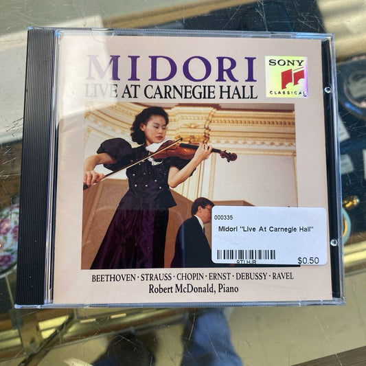 Midori "Live At Carnegie Hall"