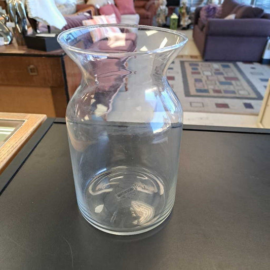 Clear Glass Vase