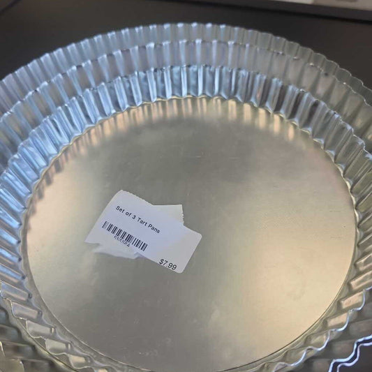 Set of 3 Tart Pans