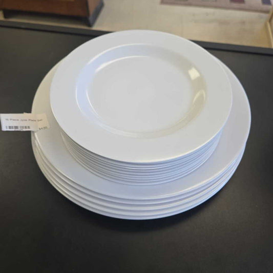 15 Piece Jysk Plate Set