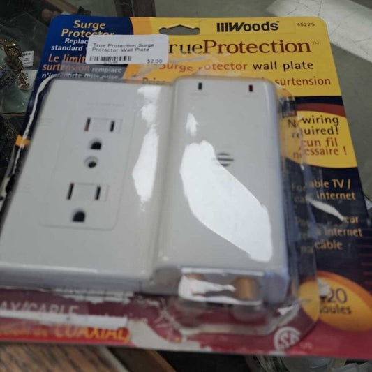 True Protection Surge Protector Wall Plate