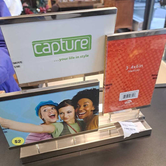 Metal Tripple Picture Frame