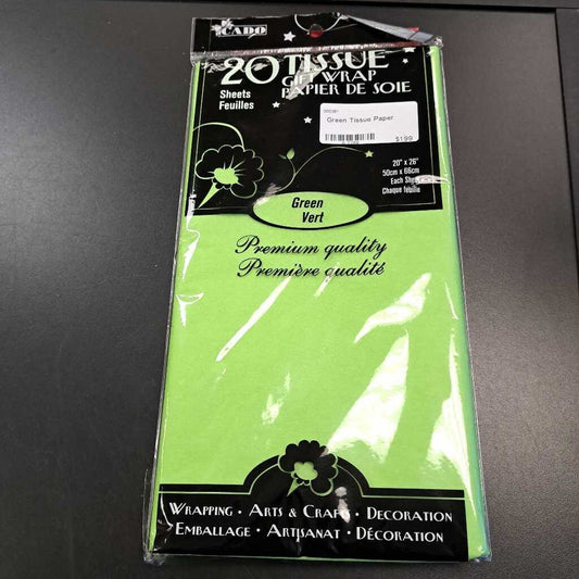 Green Tissue Paper