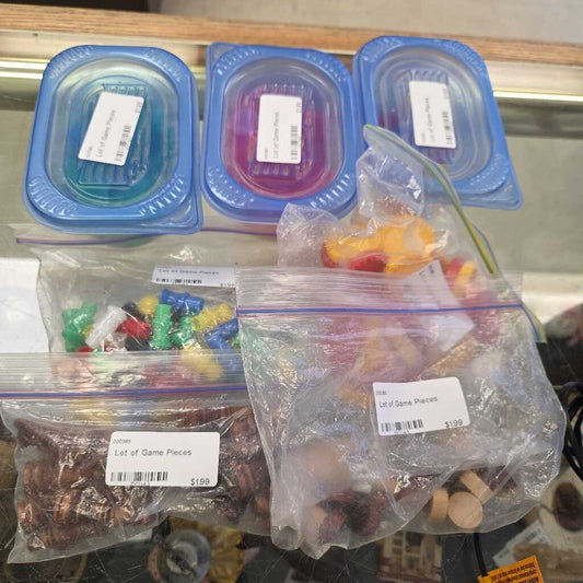 Lot of Game Pieces