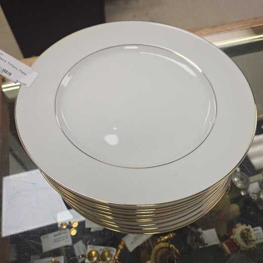 9 Piece Tiffany Plate Set