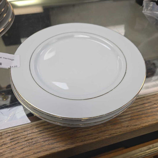 4 Piece Royal Heritage Saucer Set