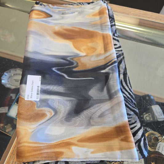 Wave Colored Scarf