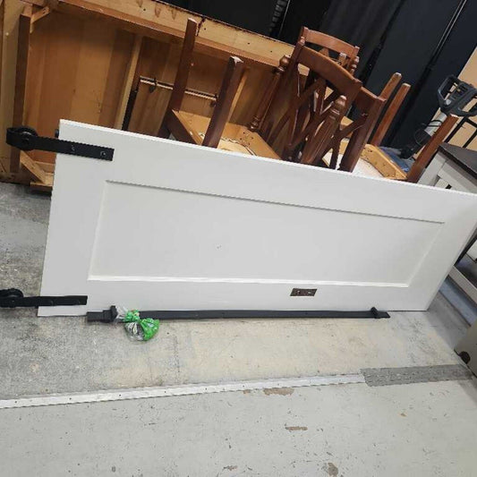 White Barn Door