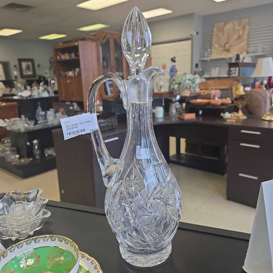 Edwardian Cut Glass Decanter