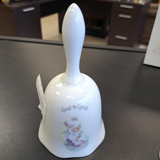 Precious Moments God Is Love Ceramic Bell